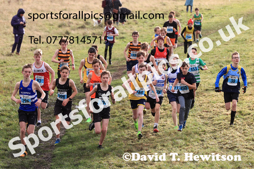 Boys Under-15s 2025 Start Fitness NEHL, Wrekenton, Gateshead, Sunday, November 23rd. Photo: David T. Hewitson/Sports for All Pics